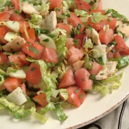 Fresh Tomato & Pita Chip Salad Recipe - Have A Plant