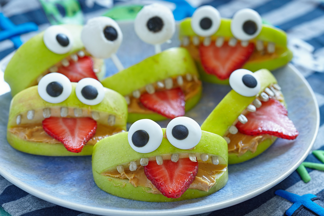 Spooky Halloween party monsters
