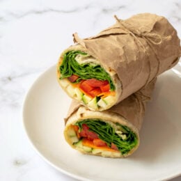 Red Pepper & Spinach Wrap Recipe - Have A Plant