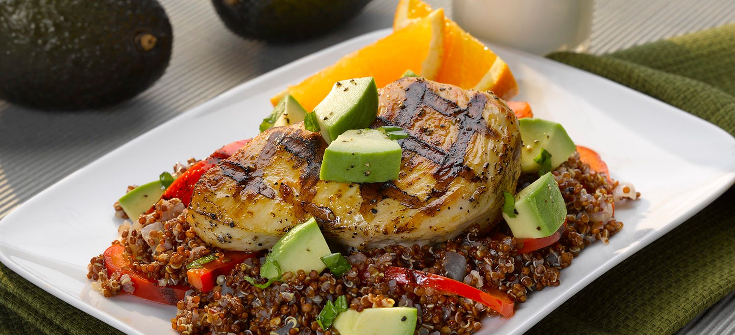 Grilled Chicken And Avocado Quinoa Pilaf Recipe Have A Plant