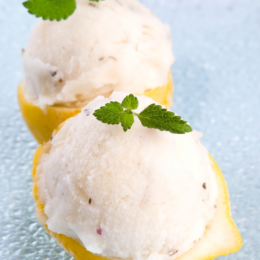 Berry Lemon Sorbet in Lemon Cups Recipe - Have A Plant