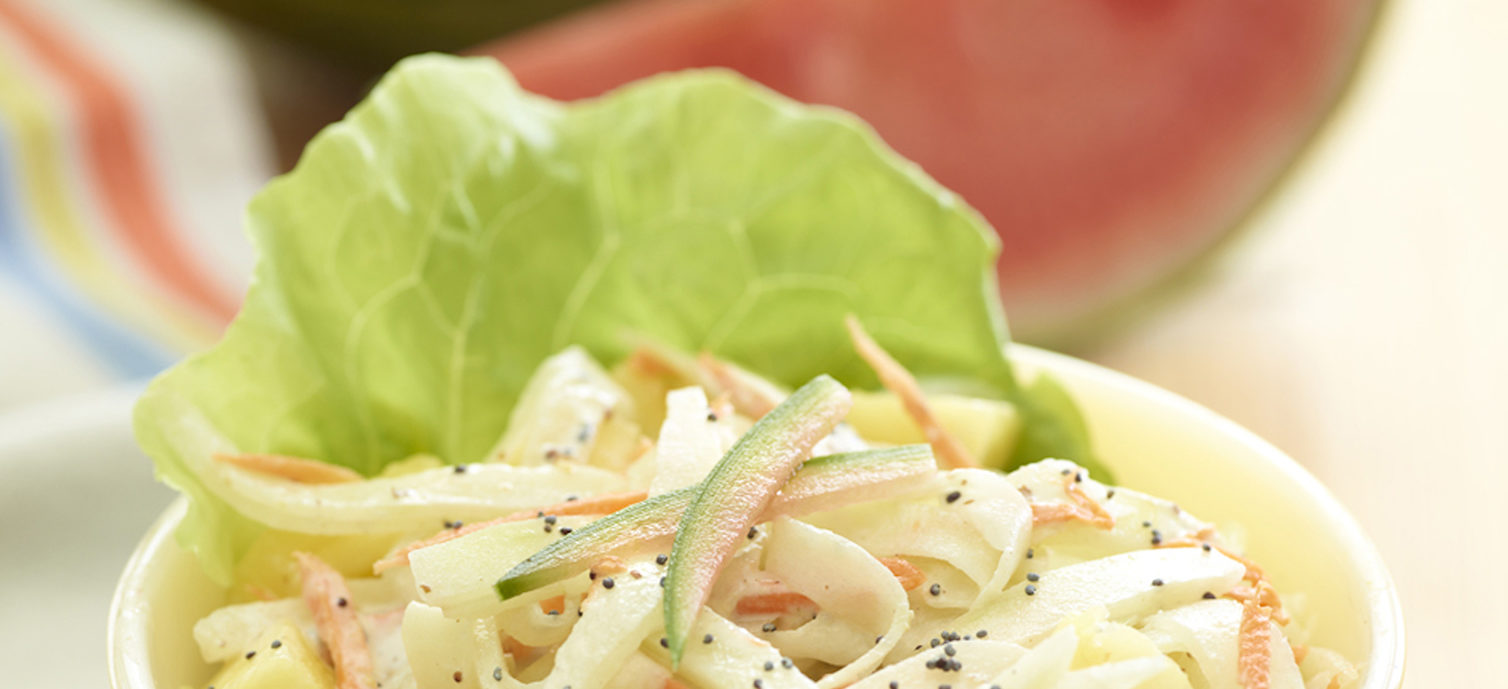 Watermelon Rind, Carrot & Pineapple Slaw Recipe - Have A Plant