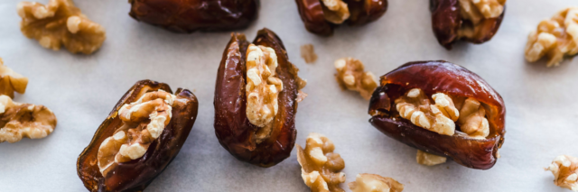medjool dates with walnuts