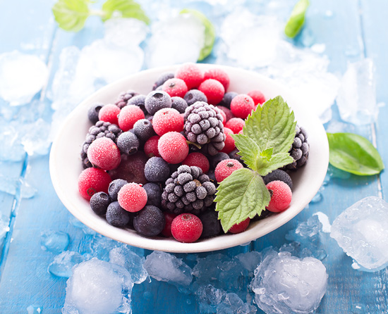 frozen berries