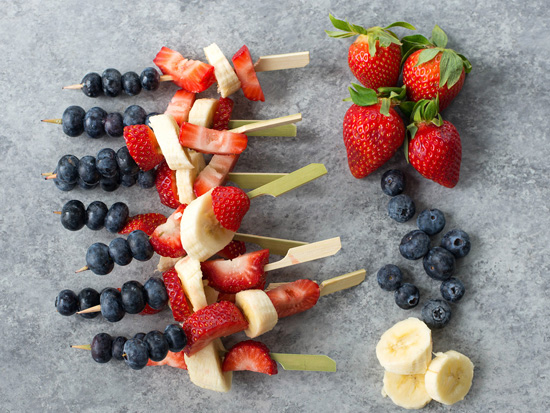The Everyday Chef: The Perfect Summer Dessert! Berry Kebobs