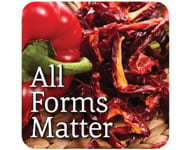 All forms of fruits and veggies matter! Click for Info | Fresh, Frozen, Canned, Dried 100% Juice