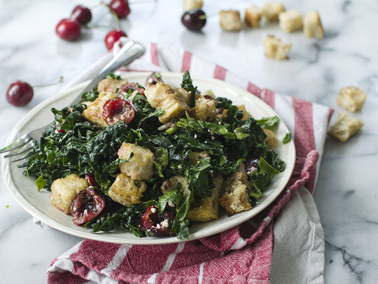 Cherry Panzanella Salad