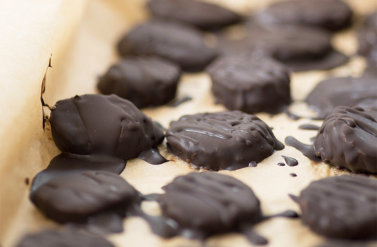 The Everyday Chef: Frozen Chocolate Banana Coins