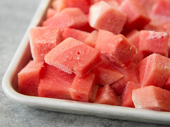 The Everyday Chef: How To Make Frozen Watermelon Slushies