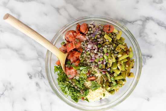 The Everyday Chef: Grilled Asparagus Pasta Salad. Fruits And Veggies More Matters.org