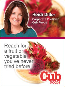 Insider's Viewpoint: Expert Supermarket Advice: Exotic Produce from around the World. Heidi Diller. Corporate Dietitian, Albertsons. Fruits And Veggies More Matters.org