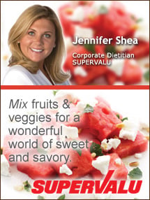 Insider's Viewpoint: Expert Supermarket Advice: Fruit & Veggie Combos for Salads or Wraps. Jennifer Shea, Supervalu. Fruits And Veggies More Matters.org