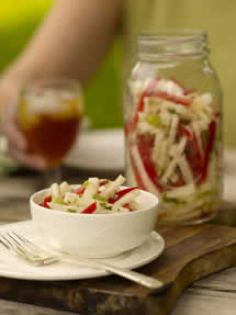 CIA Recipies: Jicama and Red Pepper Salad