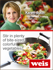 Insider's Viewpoint: Expert Supermarket Advice: Ready … Set … Stir-Fry! Karen Buch, Director of Lifestyle Initiatives, Weis Markets. Fruits And Veggies More Matters.org