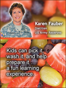 Insider's Viewpoint: Karen Fauber, Dietitian, US Army Reserves