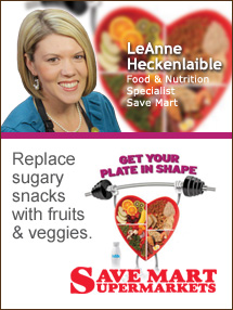 Insider's Viewpoint: Expert Supermarket Advice: Get Your Plate in Shape. LeAnne Heckenlaible, Corporate Dietitian, The Great Atlantic and Pacific Tea Co. Fruits And Veggies More Matters.org