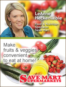 Insider's Viewpoint: Expert Supermarket Advice: Experts Recommend 5-9 Servings of Fruits & Veggies Daily. LeAnne Heckenlaible, Save Mart. Fruits And Veggies More Matters.org