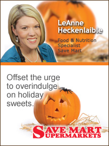 Insider's Viewpoint: Expert Supermarket Advice: Healthy Halloween. LeAnne Heckenlaible, Save Mart. Fruits And Veggies More Matters.org