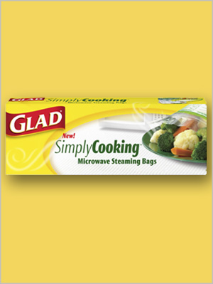 Glad SimplyCooking Microwave Steaming Bags