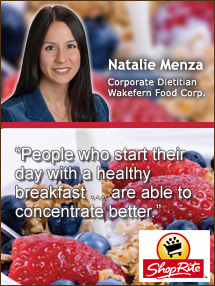 Insider's Viewpoint: Natalie Menza, Corporate Dietitian, Wakefern Food Corporation