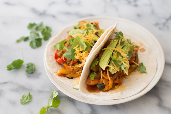 The Everyday Chef: Oven Roasted Vegetable Fajitas