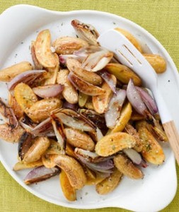 Roasted fingerling potatoes