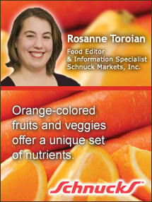 Insiders Viewpoint: Expert Supermarket Advice: Autumn and All Things Orange, Rosanne Toroian, Schnuck Supermarkets. Fruits And Veggies More Matters.org