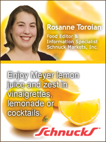 Insiders Viewpoint: Expert Supermarket Advice: A Zest for Meyer Lemons. Rosanne Toroian, Schnuck's Markets. Fruits And Veggies More Matters.org