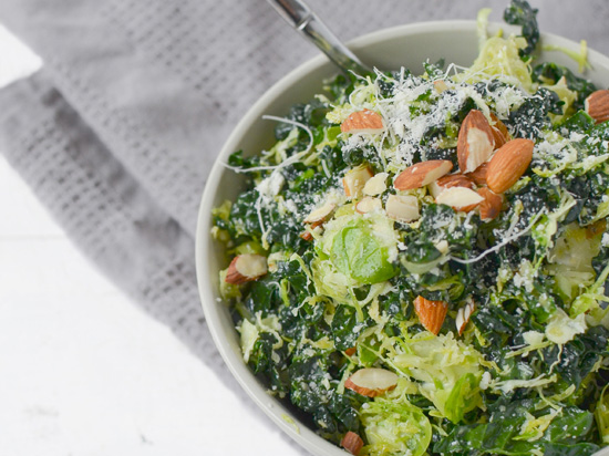 The Everyday Chef: Shredded Brussels Sprout & Kale Salad