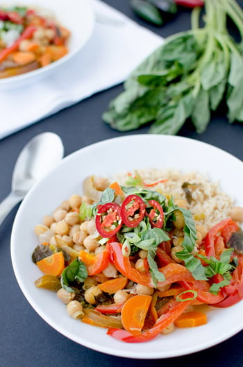 Slow-Cooker Vegetable Curry