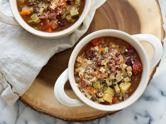 The Everyday Chef: Slow-Cooker Vegetable Minestrone