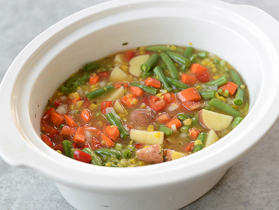 The Everyday Chef: Savory Slow-Cooker Vegetable Chowder