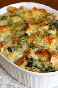spinach-and-cheese-strata