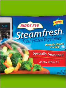 New Fruits and Vegetables in Your Supermarket: Steamfresh