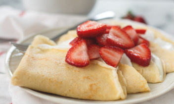 Strawberry-Crepes