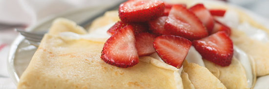 Strawberry-Crepes