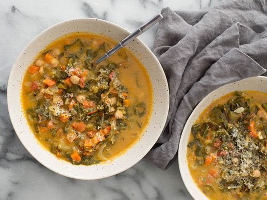 The Everyday Chef: Swiss Chard & Chickpea Soup. Fruits And Veggies More Matters.org