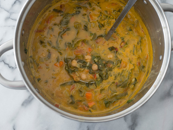 The Everyday Chef: Swiss Chard & Chickpea Soup. Fruits And Veggies More Matters.org