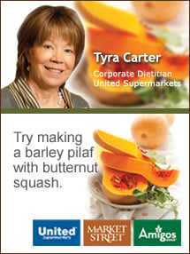 Insider's Viewpoint: Expert Supermarket Advice: Butternut Squash – My Garden Tradition! Tyra Carter, United Supermarkets. Fruits And Veggies More Matters.org