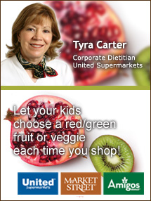 Insiders Viewpoint: Expert Supermarket Advice: Red & Green … NOT Just for Decorations! Tyra Carter, United Supermarkets. Fruits And Veggies More Matters.org