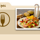 Yellow Potato & Red Pepper Shrimp Sauté Recipe - Have A Plant