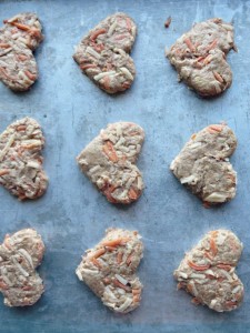 apple carrot dog biscuits