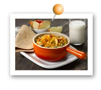 Click to view larger image of Apple Corn Chili: Fill Half Your Plate with Fruits & Veggies : Fruits And Veggies More Matters.org