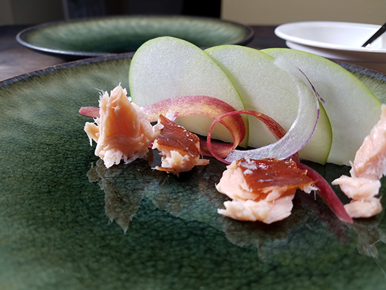 The Everyday Chef: Apple + Avocado & Smoked Salmon Salad