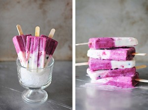 berry popsicles