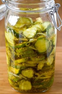 bread butter pickles