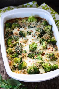 broccoli quinoa casserole