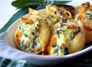 butternut squash stuffed shells