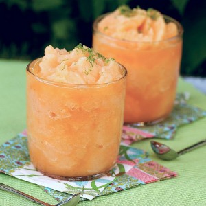 cantaloupe slush