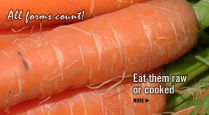 Click to Visit Our Fruit & Veggie Database: Carrot
